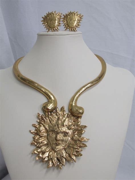 yves saint laurent vintage necklace|ysl jewelry on ebay.